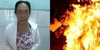 Nghi ngoại tình, người phụ nữ tạt xăng đốt chết "chồng hờ" tại Sài Gòn