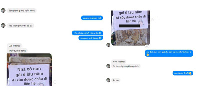 Khi phụ huynh đã dùng Facebook thì con trai cũng phải đầu hàng với loạt tin nhắn cực hài hước