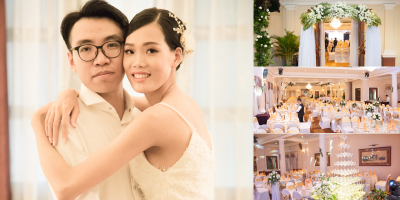 Không gian tiệc cưới sang trọng, ấm cúng của Nguyễn Hợp Next Top