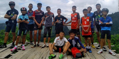 Vụ mất tích chấn động về đội bóng Thái Lan mắc kẹt 9 ngày trong hang đá