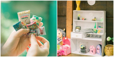 Thế giới đồ vật tí hon của cô bé lớp 4 cực đáng yêu và khéo tay sẽ đưa bạn về thời tuổi thơ giản đơn