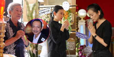 Dàn sao Việt nghẹn ngào đến thắp nén nhang tiễn biệt NSƯT Thanh Hoàng