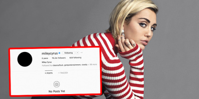 Miley Cyrus xóa tất cả ảnh IG bao gồm ảnh của Liam Hemsworth