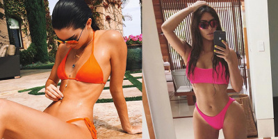 Cuộc chiến nhan sắc giữa Kendall Jenner và Kim Kardashian khi cùng diện bikini, ai sexy hơn ai?