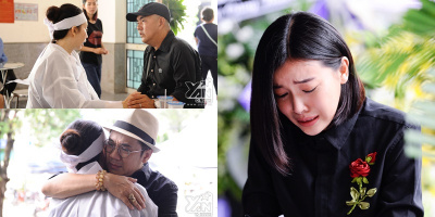 Cao Thái Hà "chết lặng" trước linh cữu chia sẻ chuyện xúc động về cố NSƯT Thanh Hoàng