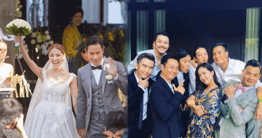 Dàn sao TVB cùng tụ họp tại đám cưới đẹp như cổ tích của Trịnh Gia Dĩnh tại Bali