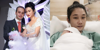 Kha Mỹ Vân sinh con trai đầu lòng cho chồng Tây hơn 8 tuổi