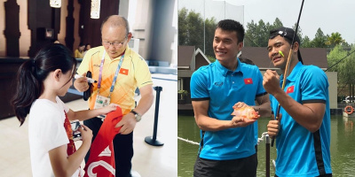 HOT: Lộ diện những hình ảnh nghỉ ngơi đầu tiên của dàn cầu thủ Olympic Việt Nam tại Indonesia