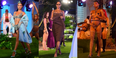 Rihanna mang mẫu bầu lên sân khấu, trình làng bộ sưu tập cực ấn tượng kết New York Fashion Show 2018