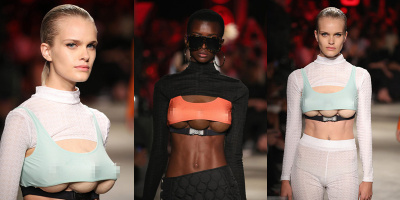 Người mẫu 3 ngực xuất hiện tại Tuần lễ Thời trang Milan 2018