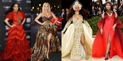 Nicki Minaj và Cardi B "đụng độ" váy áo trên thảm đỏ: Ai xuất sắc hơn ai?