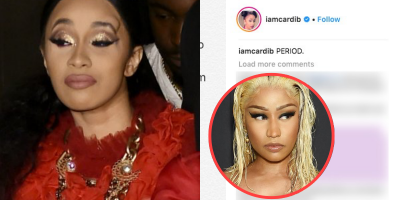 Sau khi đánh nhau đến u đầu trên thảm đỏ, Cardi B tiếp tục đăng đàn chửi Nicki Minaj trên Instagram