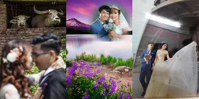 Những bộ ảnh cưới khiến cô dâu chú rể "cạn lời", không muốn nhìn lại thêm bất cứ một lần nào nữa