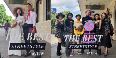 "Cạn lời" khi học sinh đeo khăn quàng, mặc áo dài xuất hiện tại ngày thứ 3 The Best Street Style