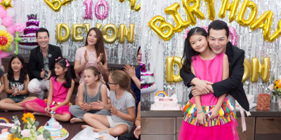 Dù đã ly hôn 5 năm, Trương Ngọc Ánh - Trần Bảo Sơn vẫn tái hợp mừng sinh nhật con gái 10 tuổi