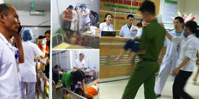 Hà Nội: Khoảng 100 trẻ mầm non nhập viện sau khi dùng buffet tại trường nghi ngộ độc thực phẩm