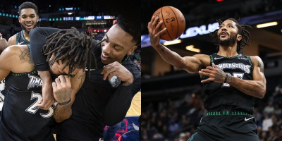 Derrick Rose bật khóc khi ghi được 50 điểm trong chiến thắng trước Utah Jazz