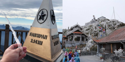Sáng nay, đỉnh Fansipan bất ngờ xuất hiện đợt băng giá đầu tiên của mùa đông 2018