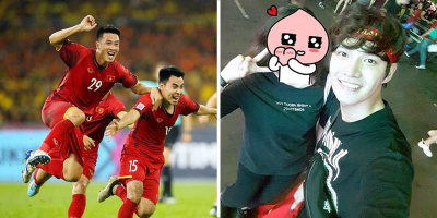 Sao nước ngoài “cháy” hết mình, cổ vũ đội tuyển Việt Nam giành chức vô địch AFF Cup 2018