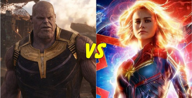 "Nhá hàng" Captain Marvel giáp mặt giao chiến với Thanos qua bức ảnh thiết kế từ hậu trường
