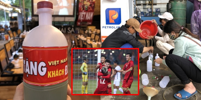 Lại thêm một cửa hàng "chất chơi": Tặng xăng cho tất cả khách "đi bão" nếu Việt Nam vô địch