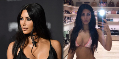 Đăng ảnh tự sướng bốc lửa, Kim Kardashian thực chất muốn khoe tủ đồ “khủng”
