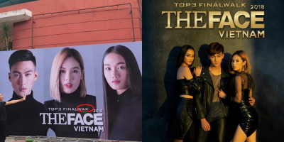 Ngán ngẩm khi thấy poster Chung kết The Face 2018 sai lỗi cơ bản thế này