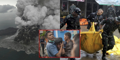 Sóng thần tại Indonesia: Số người thương vong tăng lên hơn 2.000 người