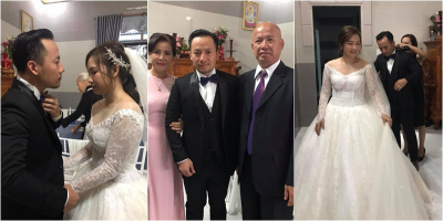 Những hình ảnh giản dị trong lễ cưới của rapper Tiến Đạt và vợ kém 10 tuổi