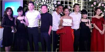 Những hình ảnh nhỏ giọt về đám cưới của Trương Nam Thành với vợ đại gia hơn 15 tuổi ở TP.HCM