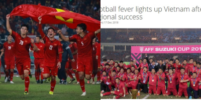 Đội tuyển Việt Nam được liên đoàn bóng đá thế giới ca ngợi sau chiến tích vô địch AFF Cup 2018