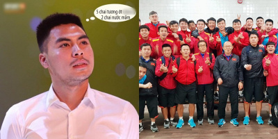 Từ Qatar tuyển Việt chào năm mới: CĐM phì cười "vựa muối" Đức Huy ước quá "mặn"