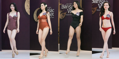 Bạn gái cầu thủ Trọng Đại diện bikini đọ sắc cùng thí sinh Hoa hậu Bản sắc Việt toàn cầu