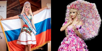 Nhan sắc búp bê sống xứ Nga, đối thủ "nặng kí" của Ngân Anh tại Miss Intercontinental