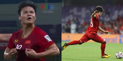 Báo châu Á ví Quang Hải như Messi trong pha sút phạt đẳng cấp đem về bàn thắng vàng