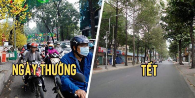 Sài Gòn vắng tanh ngày Tết: Không ai muốn cô độc trong tráng lệ