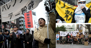 Quá tủi thân, "hội thanh niên ế lâu năm" Nhật Bản ra đường biểu tình đòi hủy ngày Valentine