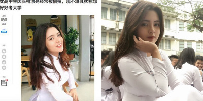 Nữ sinh Việt mặc áo dài khiến báo Trung "phát sốt", hết lời khen ngợi vì vẻ đẹp xuất sắc