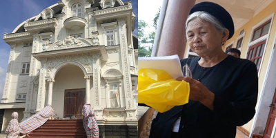Bà cụ "bán rau" gần 80 tuổi sở hữu căn biệt thự 60 tỷ giữa làng quê nghèo khiến CĐM ngỡ ngàng
