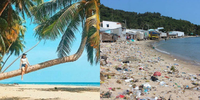 Sau Lý Sơn, Bình Ba đến lượt "đảo dừa Hawaii" Hòn Sơn "kêu cứu" vì rác ngập ngụa đến không nhận ra