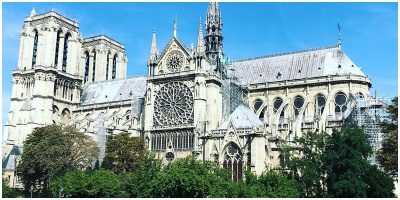 Ngắm nhìn kiến trúc đồ sộ, vẻ đẹp cổ kính của Nhà thờ Đức Bà Paris trước khi bị cháy