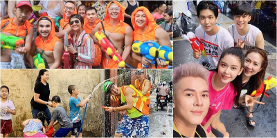 Hoa hậu H'Hen Niê và loạt sao Việt sang Thái Lan tham dự lễ hội té nước Songkran