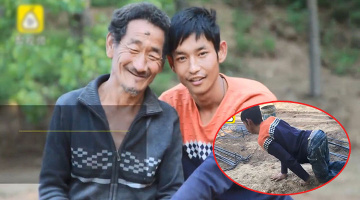 Sau 26 năm, chàng trai "không chân" thành chủ trang trại gà báo đáp ân tình cha nuôi