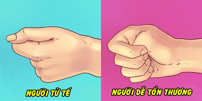 Muốn biết chân tướng của một người, hãy nhìn bàn tay cầm nắm đấm của họ
