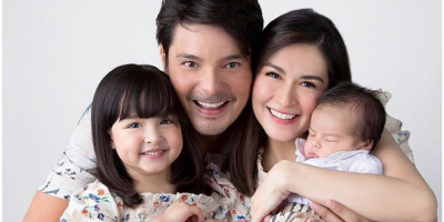 Gia đình nhà mỹ nhân đẹp nhất Philippines: Bố đẹp, mẹ xinh, 2 con cũng đáng yêu như thiên thần