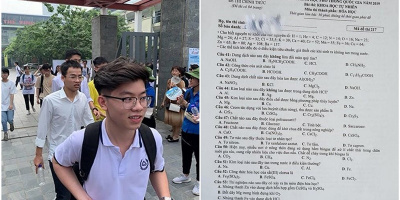 Đề thi môn Hóa học kỳ thi THPT Quốc gia 2019: Khó hơn nhiều so với năm ngoái