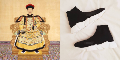 Hóa ra hơn 300 năm trước, Hoàng đế Càn Long đã biết được xu hướng thời trang hiện nay