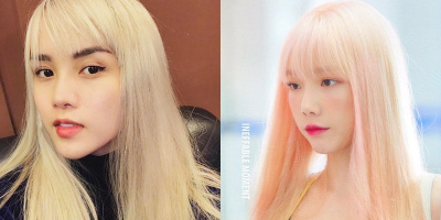 Taeyeon tái xuất với mái tóc hồng, người hâm mộ Việt lại gọi tên Thiều Bảo Trâm
