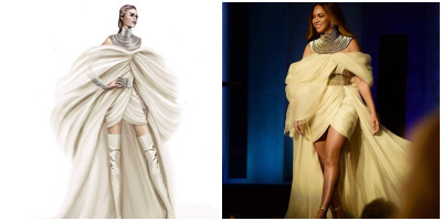 Beyonce diện thiết kế của NTK Phương My dự sự kiện ở Mỹ