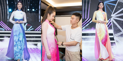 Ngô Nhật Huy: "Huy động 20 nhân viên làm áo dài cho đêm chung khảo Miss World Việt Nam phía Bắc"